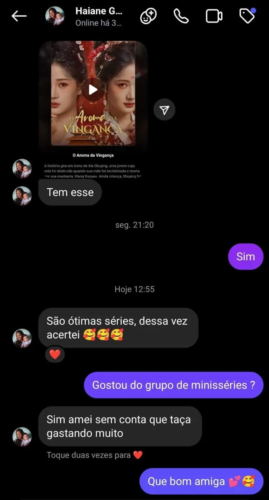 Depoimento de cliente satisfeito